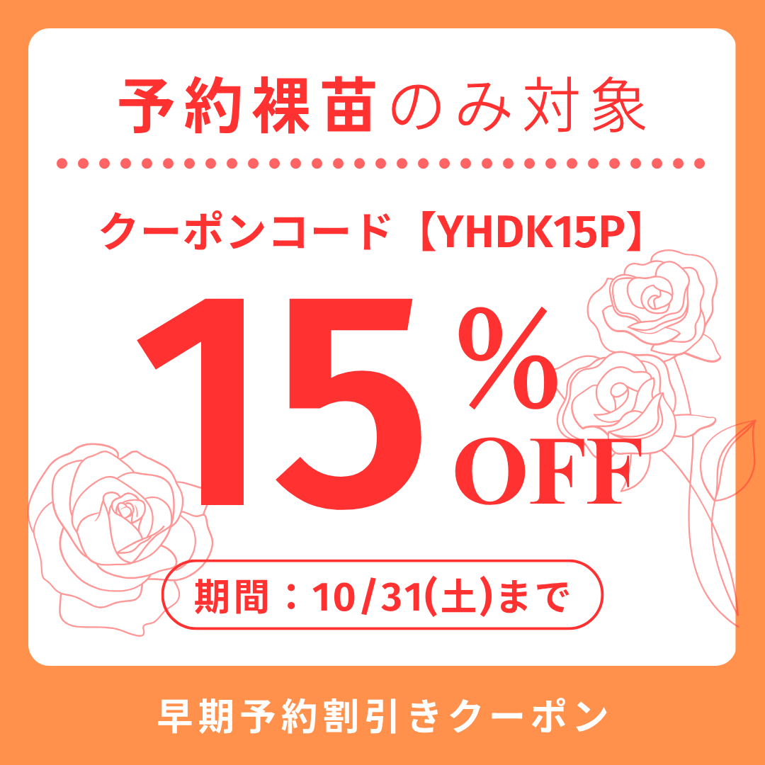 予約裸苗クーポン