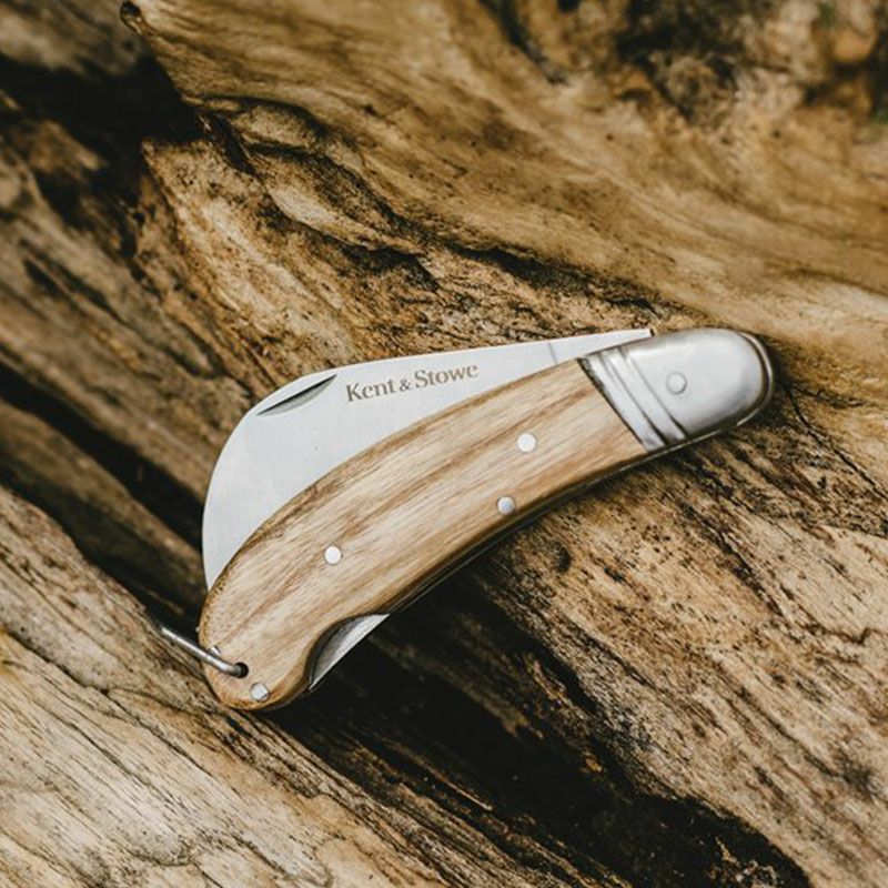 【剪定 ナイフ 園芸用】ケント＆ストー Pruning Knife