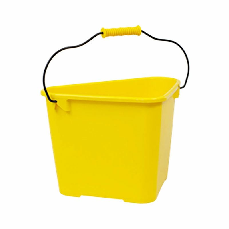 ☆イエローバケツ 陶器製 三角バケツ 17L イエロー】トライカン Hink Trican Yellow 17L 00050