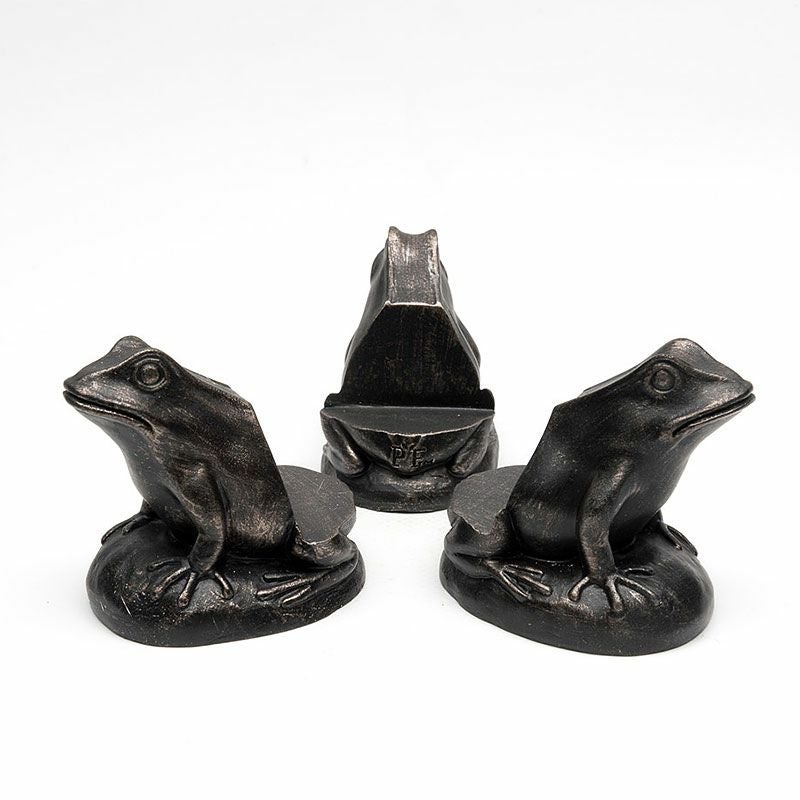 【Potty Feet 鉢置き ヒキガエル】 Bronze Toad