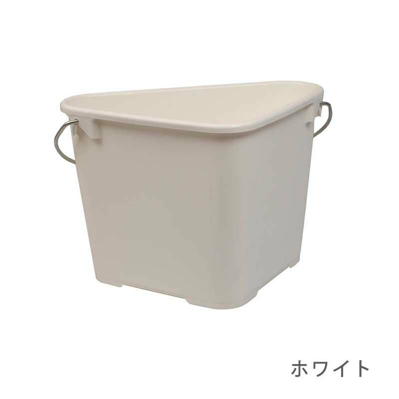 三角バケツ 17L ホワイト】トライカン Hink Trican White 17L 00330
