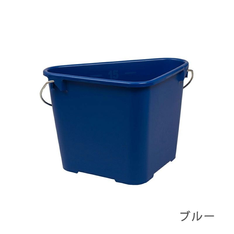 三角バケツ 17L ブルー】トライカン Hink Trican Blue 17L 00331
