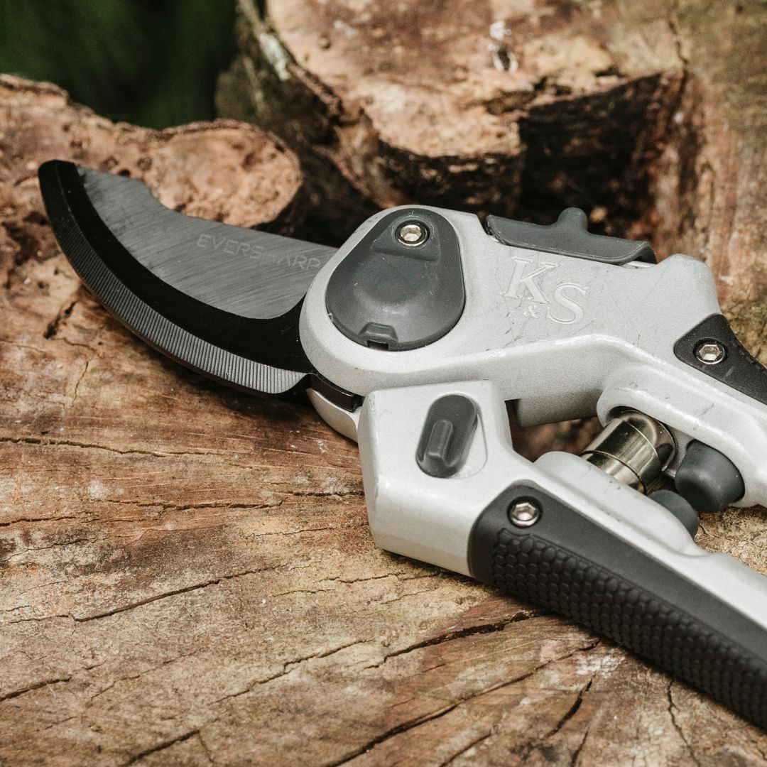 ガーデニング 剪定ばさみ エバーシャープ 多用途用 ケント＆ストー