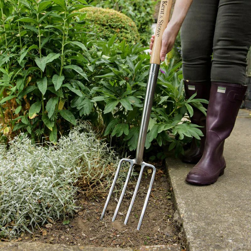 長尺 ガーデンフォーク ステンレス製